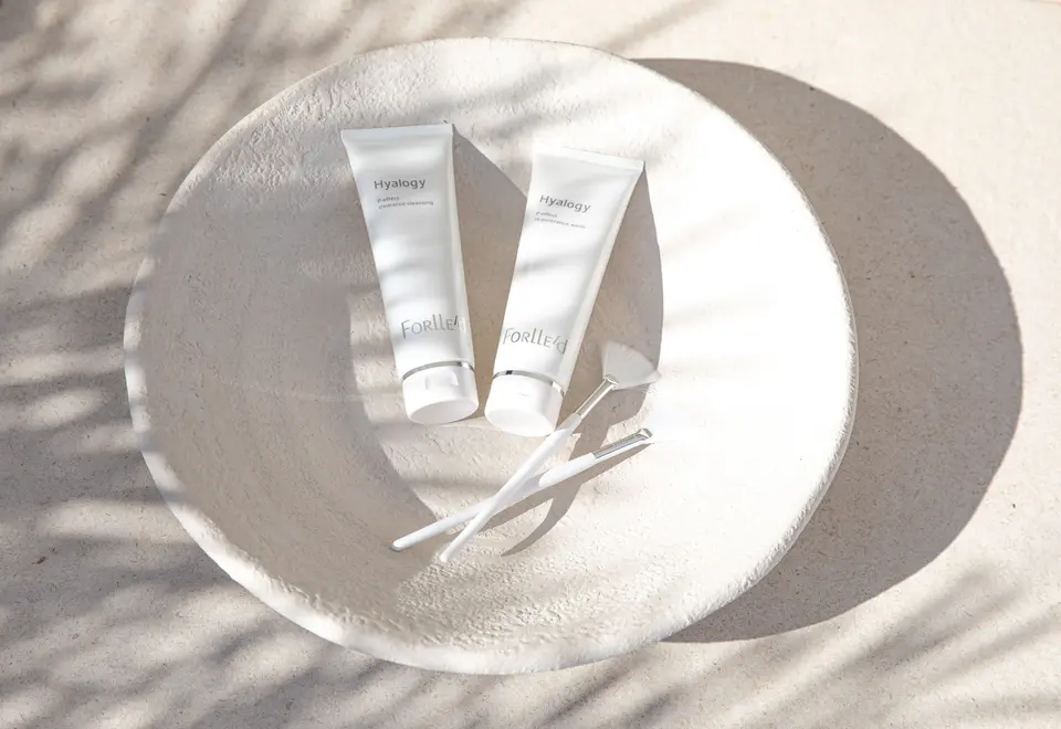 Forlle’d Hyalogy skincare products